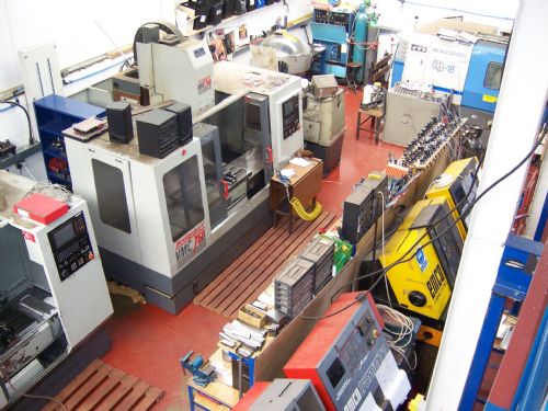 Picture of our machine shop