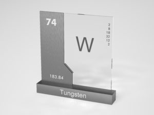 tungsten metal symbol