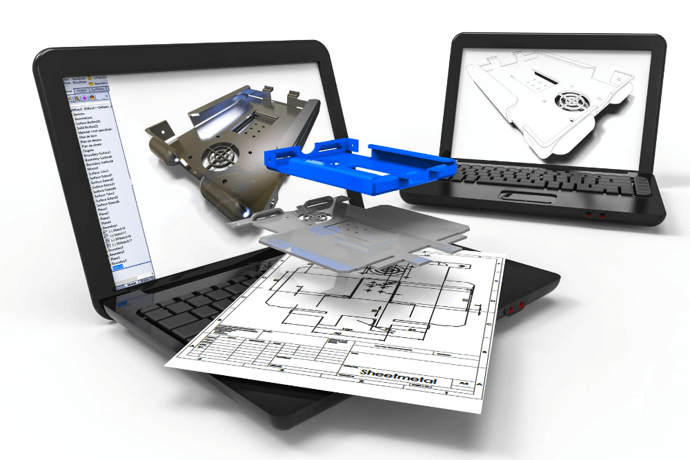 Prototype created by metal fabrication company